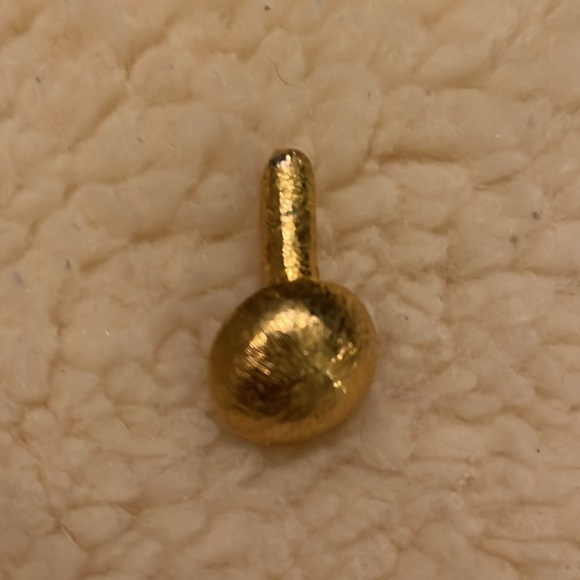 Van’s Authentic Mushroom Gold Color Pendant Charm Brooch Pin - Picture 8 of 17